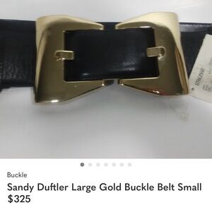 Sandy Duftler Statement Belt